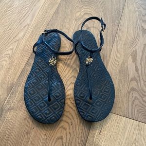 Size 8 Tory Burch flat sandals